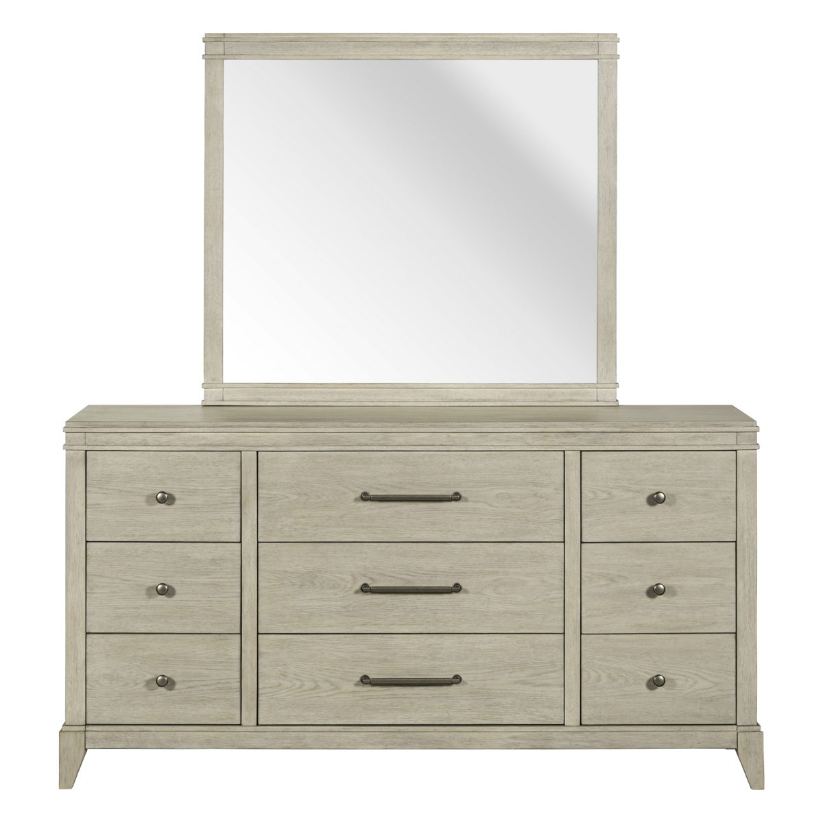 New Haven - Dresser & Mirror - White - Image 4