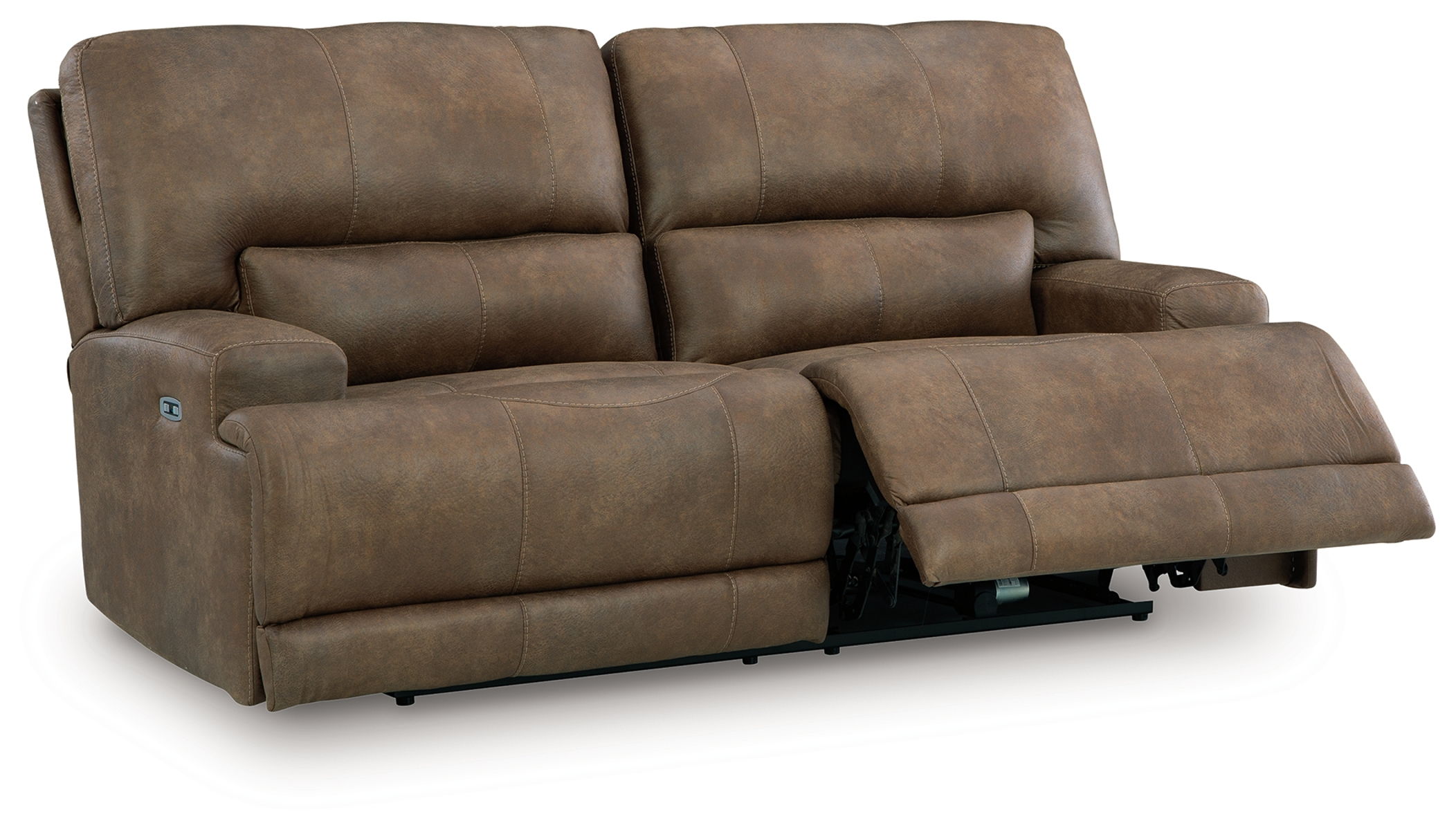 Beckley Place - 2 Seat Power Reclining Sofa With Adjustable Headrest - Earth - Image 5
