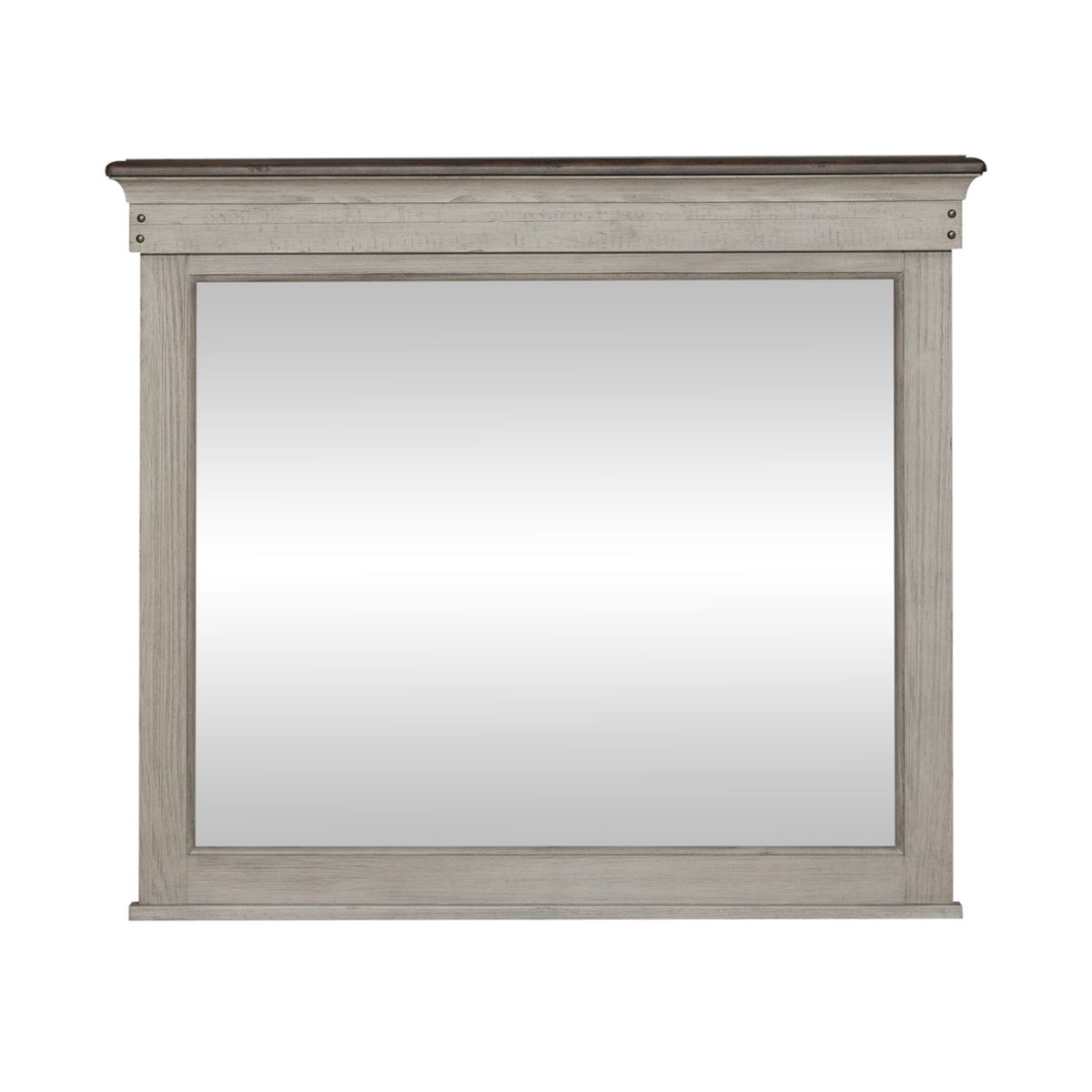 Ivy Hollow - Landscape Mirror - White - Image 5