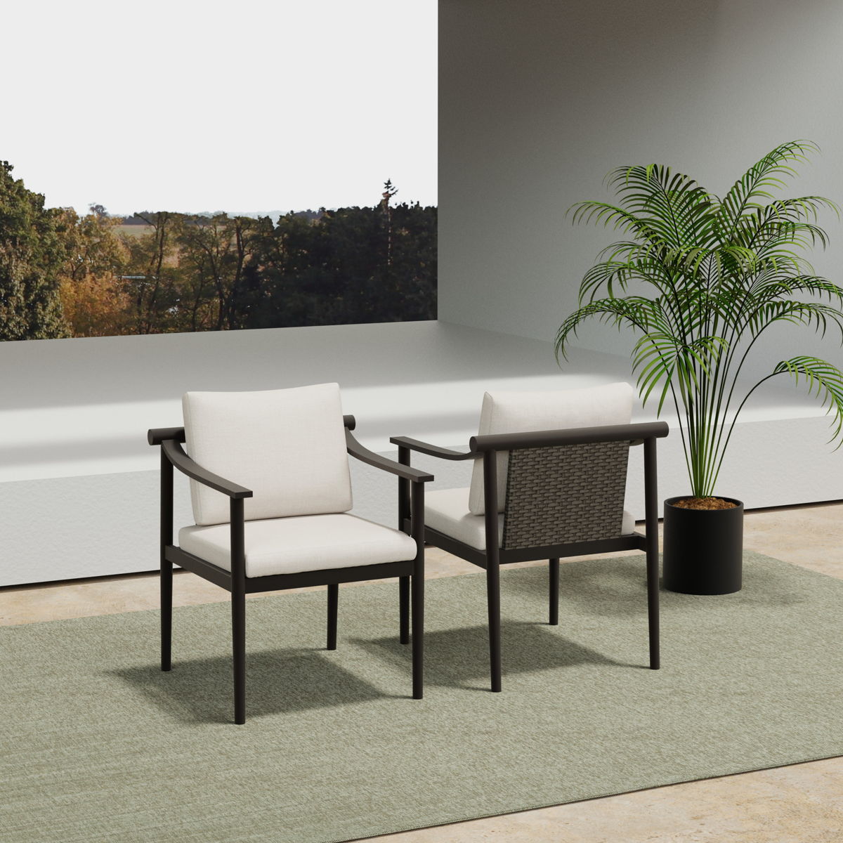 Moana - Patio Side Chair (Set of 2) - Image 2