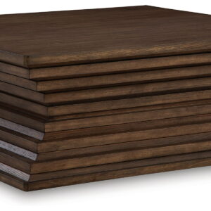 Hannodream - Square Cocktail Table - Warm Brown