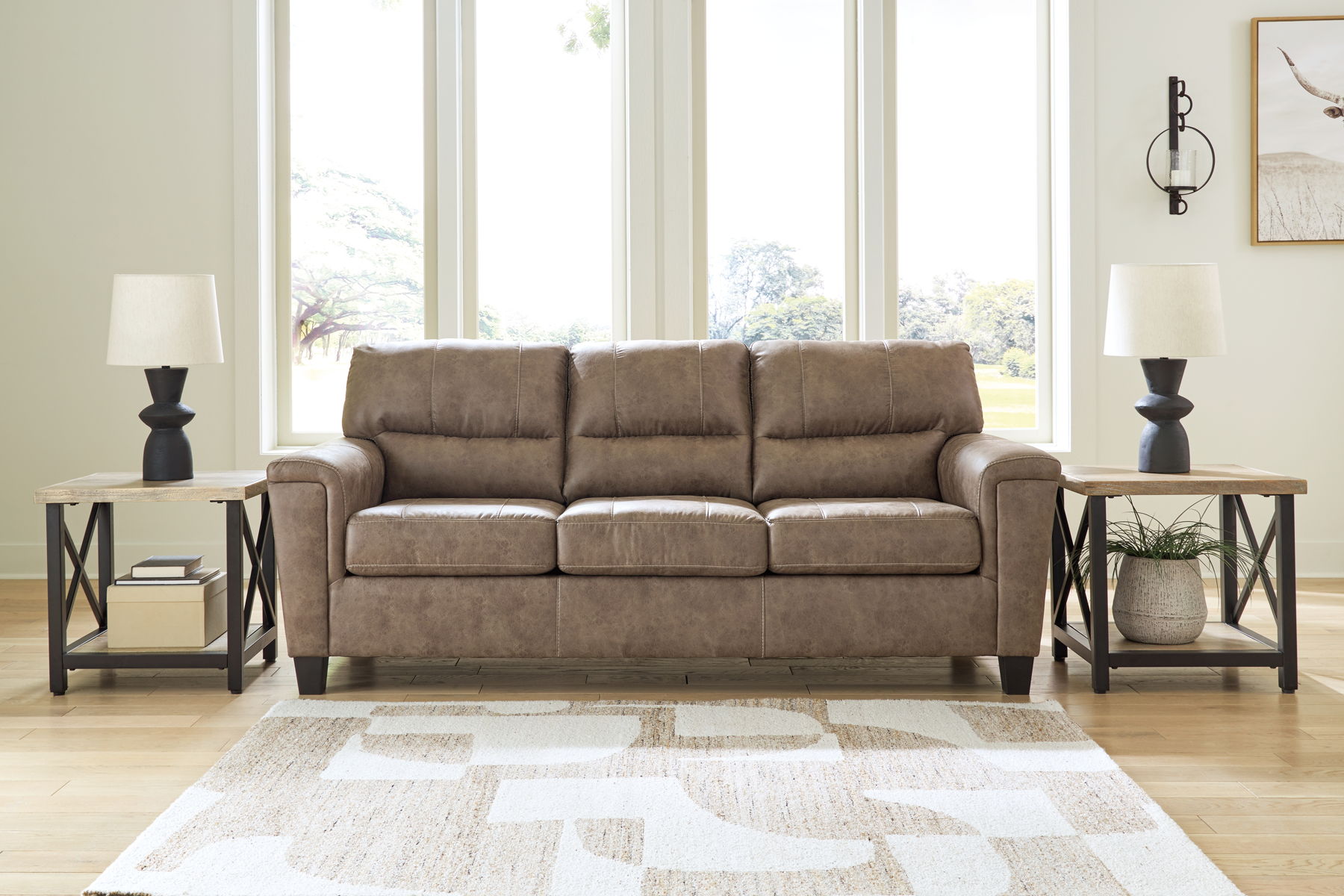 Navi - Queen Sofa Sleeper - Fossil - Image 2