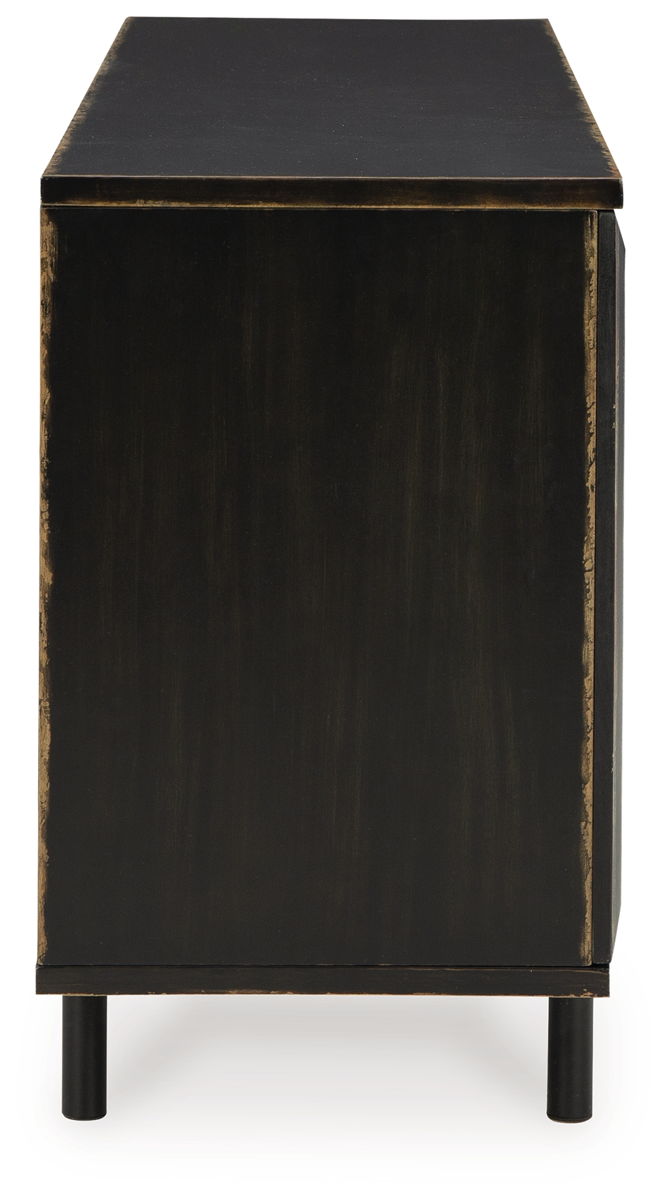 Fair Ridge - Accent Cabinet - Distressed Black - Image 4