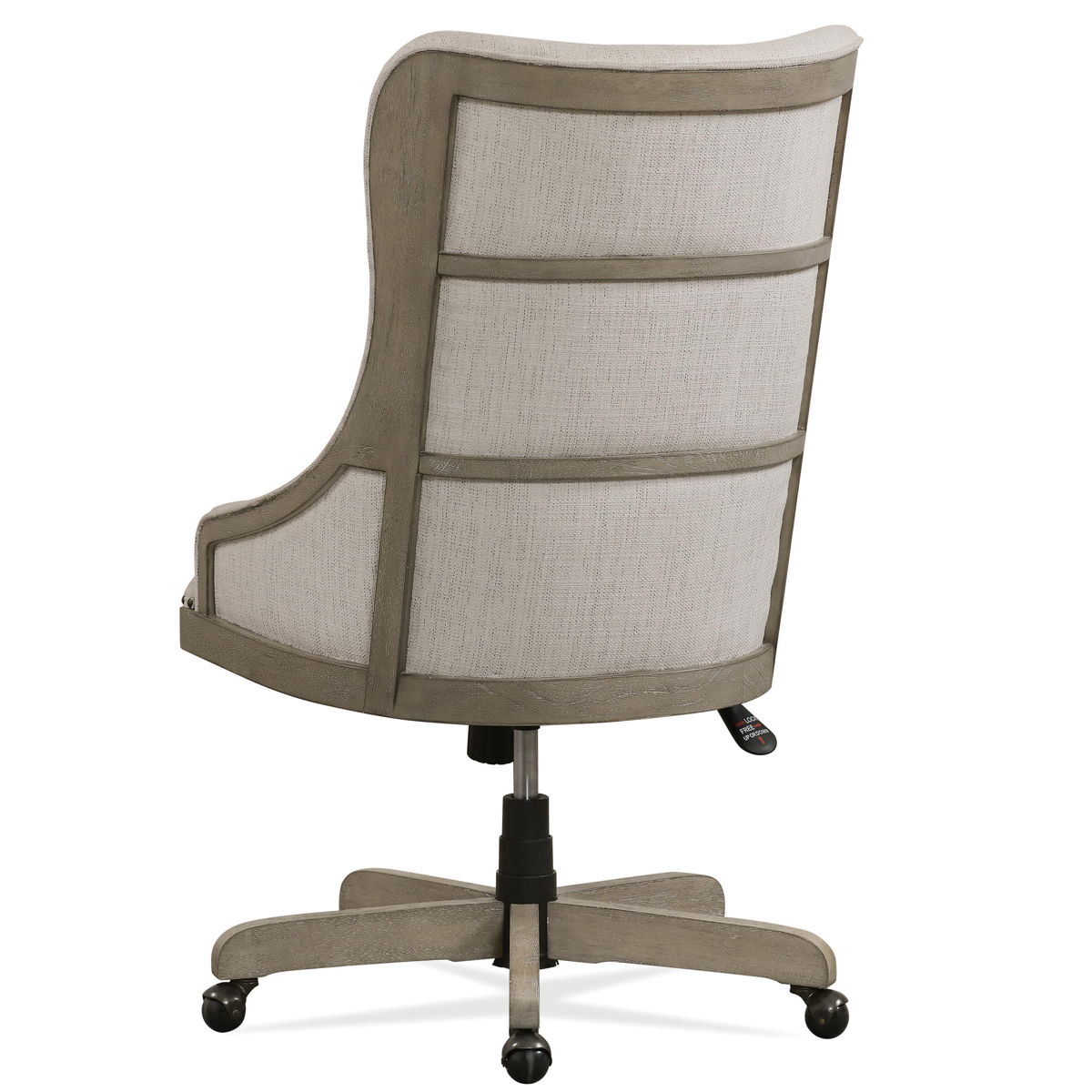 Wimberley - Upholstered Desk Chair - Pearl Silver - Image 2