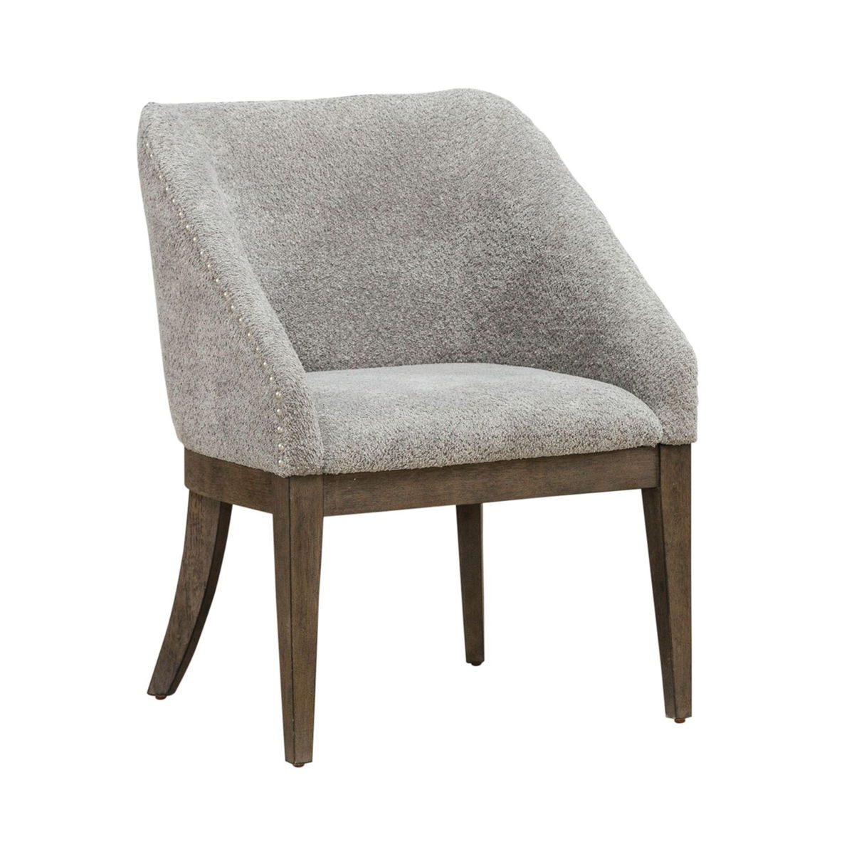 Cascade Falls - Upholstered Side Chair (RTA) - Satin Espresso - Image 5