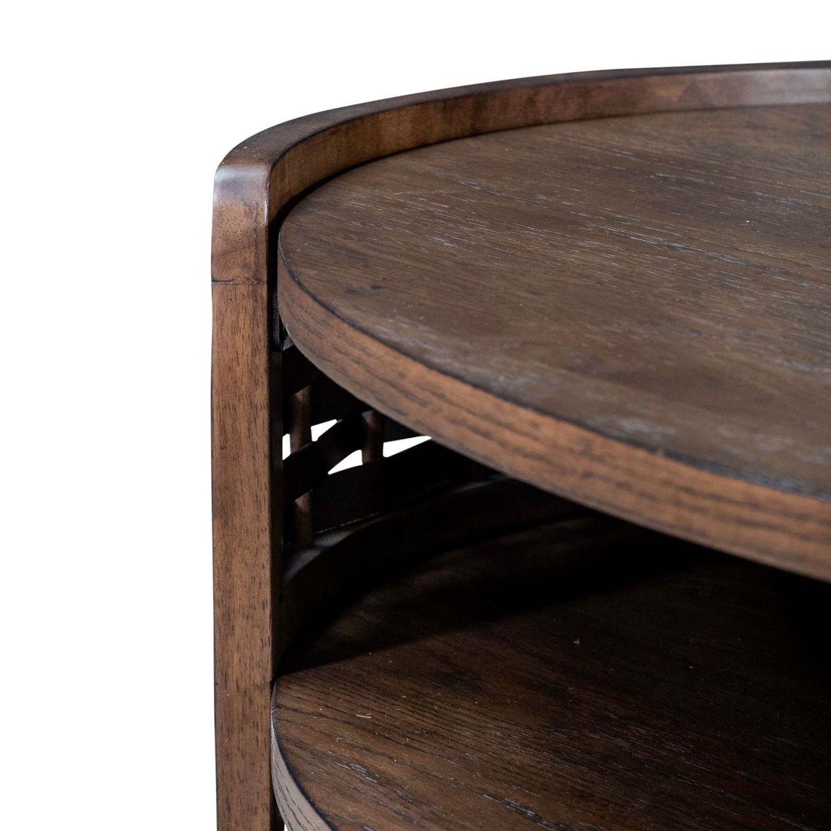 Warren Park - Oval Cocktail Table - Coffee Brown - Image 5
