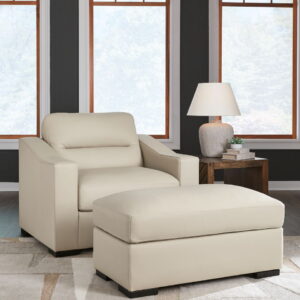 Treasure Trove - 2 Pc. - Chair And A Half, Ottoman - Almond