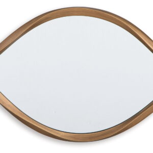 Bartner - Accent Mirror - Antique Gold Finish