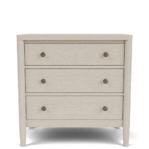 Laguna - 3 Drawer Nightstand - Beige