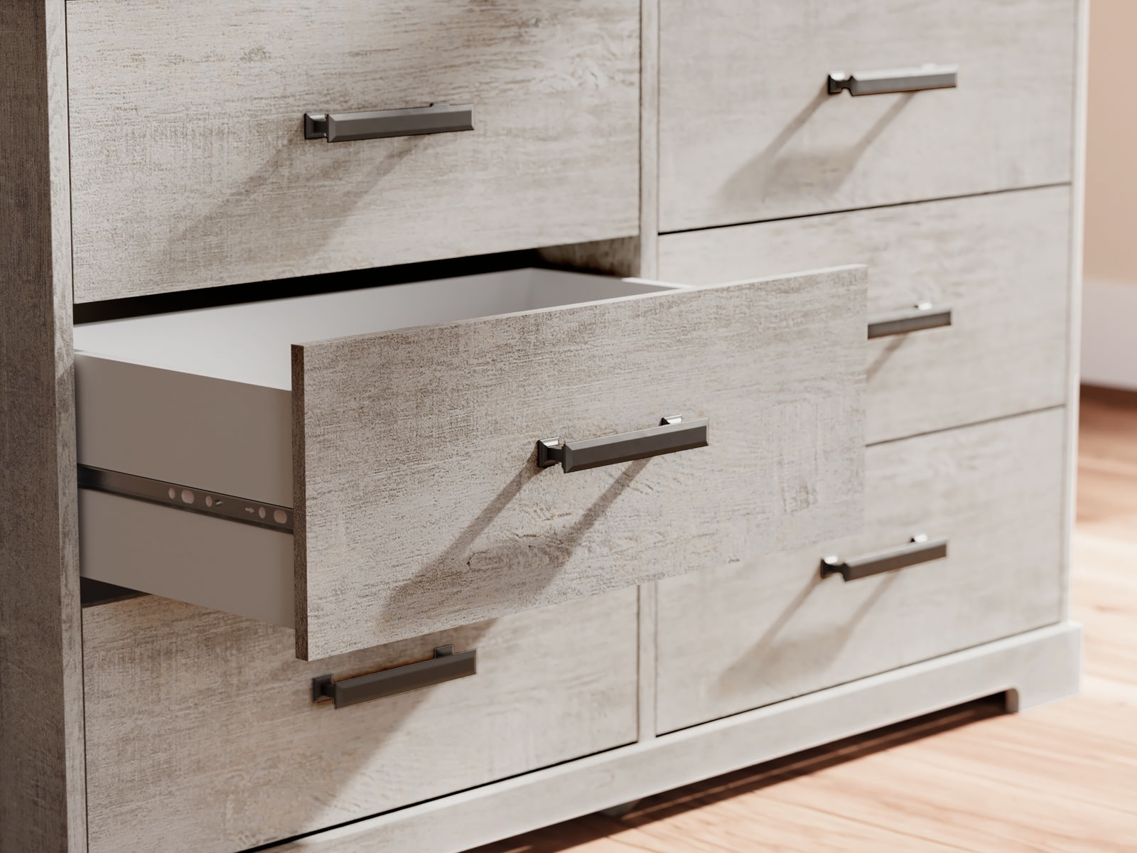 Shawburn - Six Drawer Dresser - Gray - Image 5