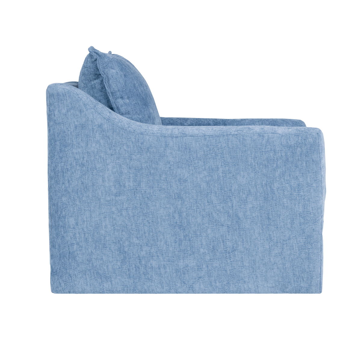 Sylvie - Swivel Chair - Blue Slate - Image 2