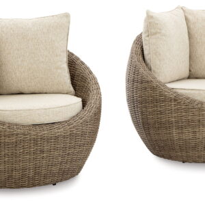 Danson - Swivel Lounge With Cushion