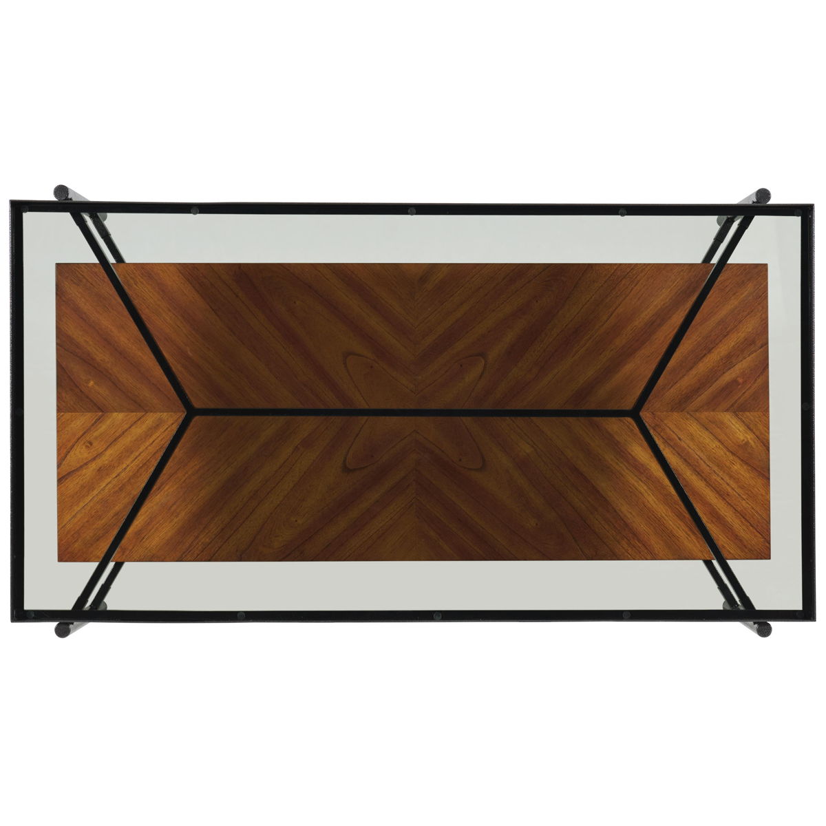 Lennox - Rectangular Coffee Table - Rosewood - Image 5