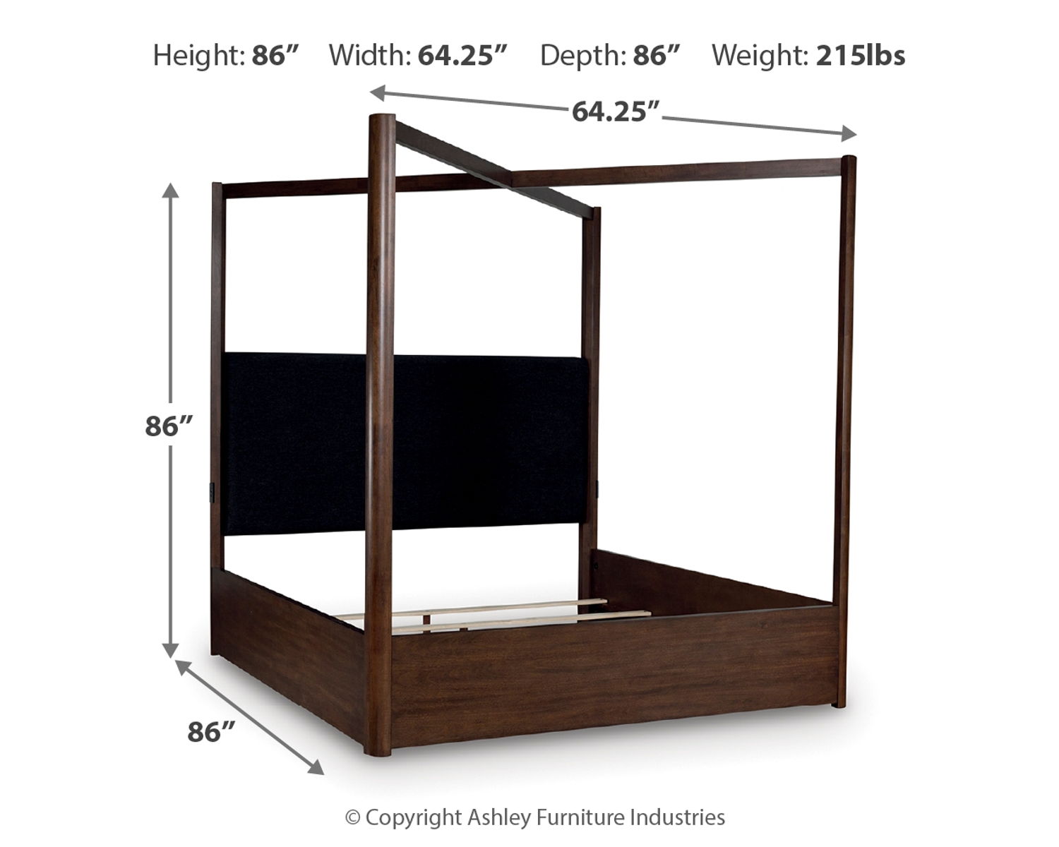 Dilenno - Canopy Bed - Image 6