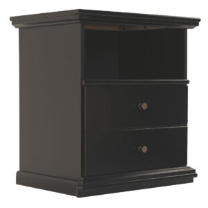 Maribel - One Drawer Night Stand - Black