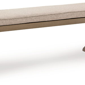 Laguna Heights - Bench With Cushion - Beige