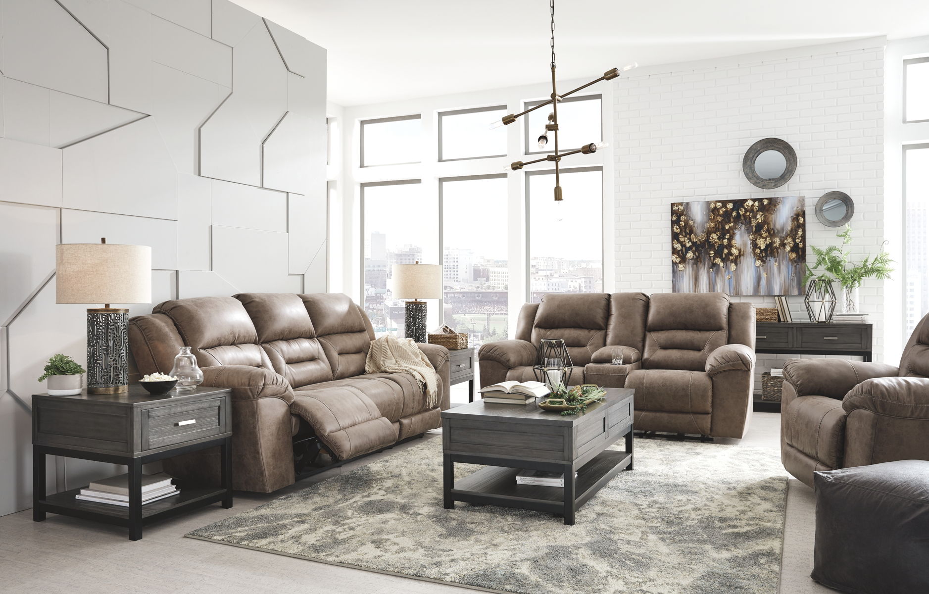 Stoneland - Power Reclining Sofa - Image 3