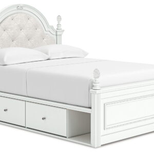 Kozlani - Upholstered Panel Storage Bed