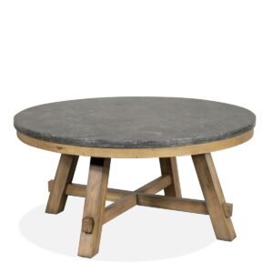 Weatherford - Round Cocktail Table - Reclaimed Natural Pine