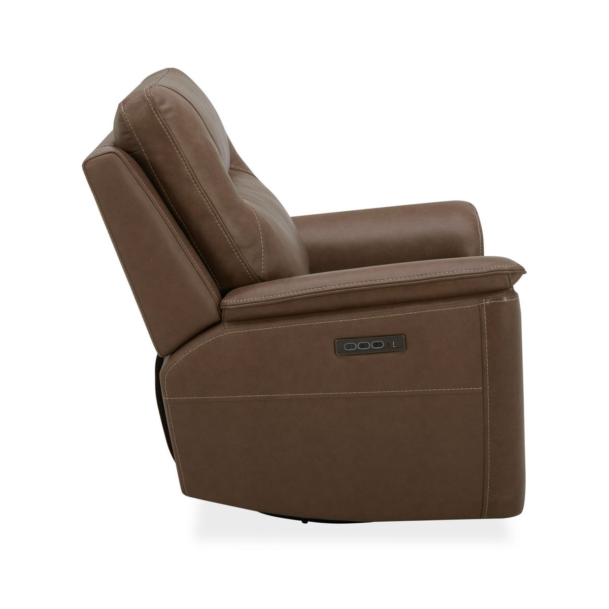 Collins - Swivel Glider Recliner P3 - York Chestnut - Image 3
