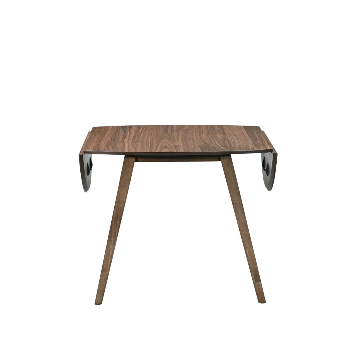 Oscar - Oval Drop Leaf Dining Table - Walnut - Image 3