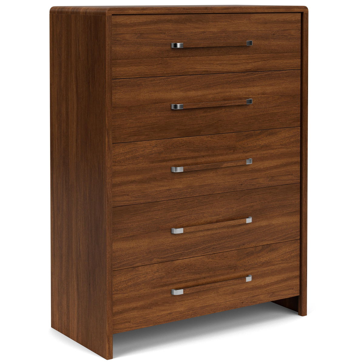 Elsie - 5 Drawer Chest - Dark Brown - Image 5