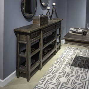 Paradise Valley - Hall Console Table - Saddle Brown