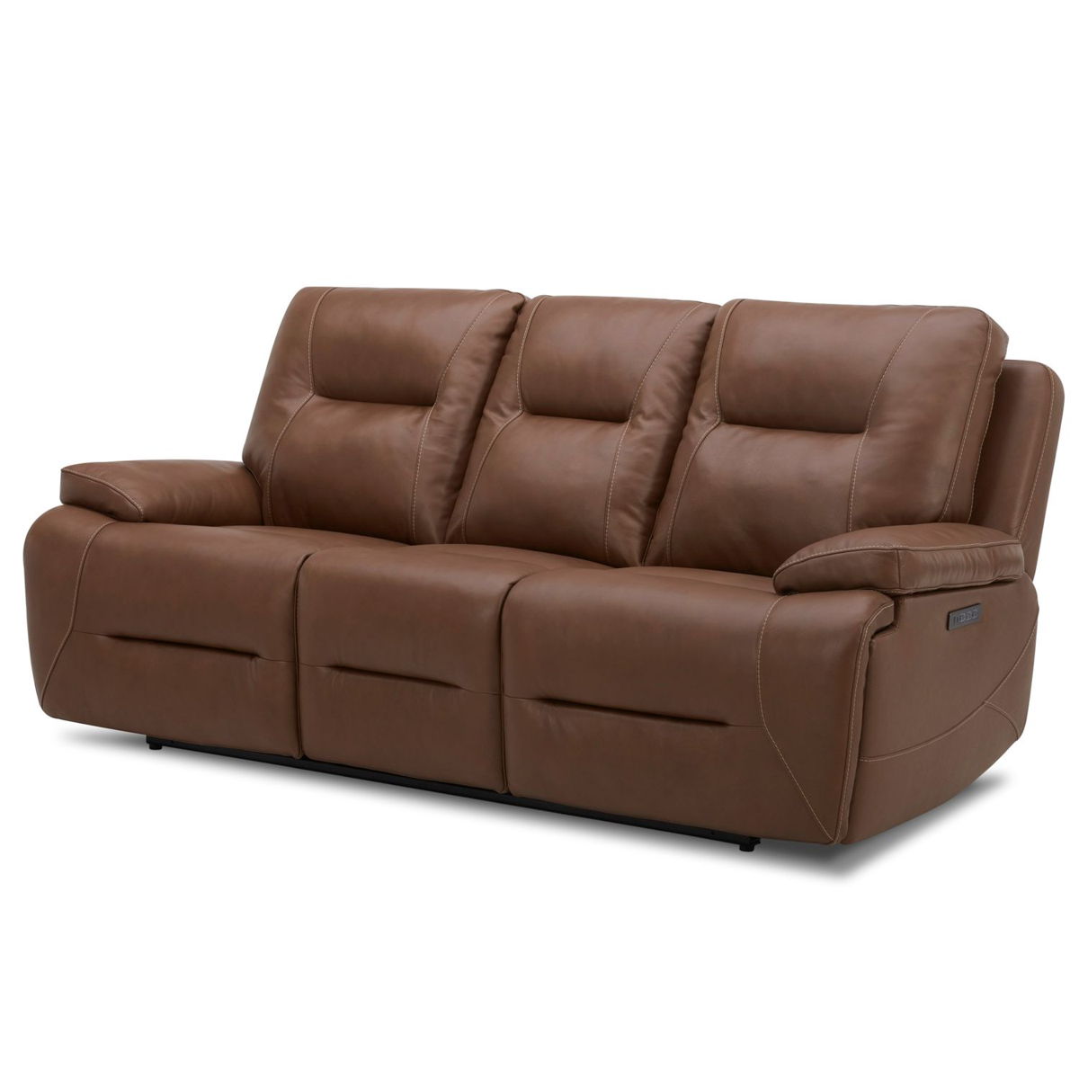 Cameron - Sofa P3 & ZG - Saddle - Dakota Saddle Leather - Image 2