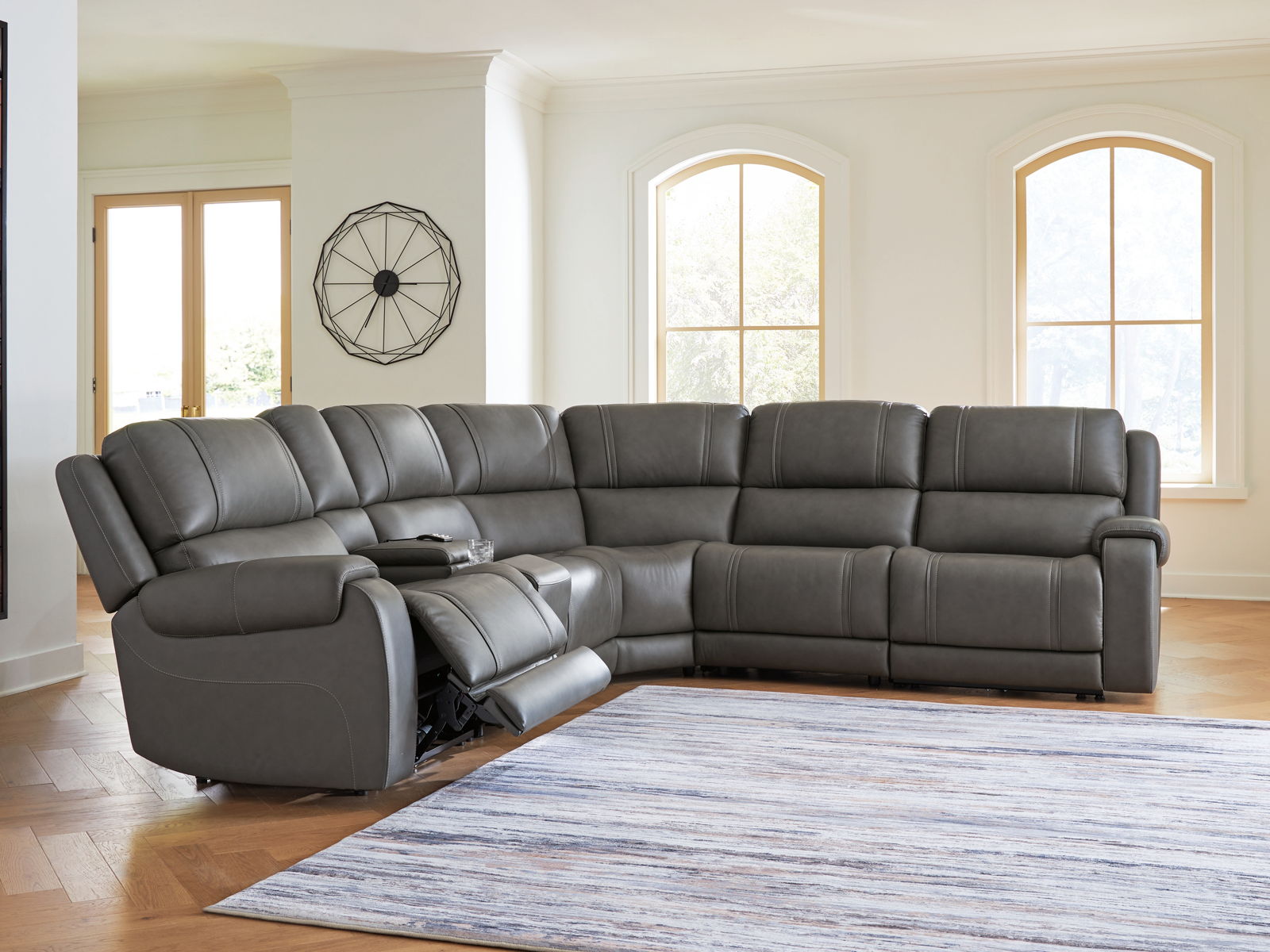 5Z - Pittson - Power Reclining Sectional - Image 5