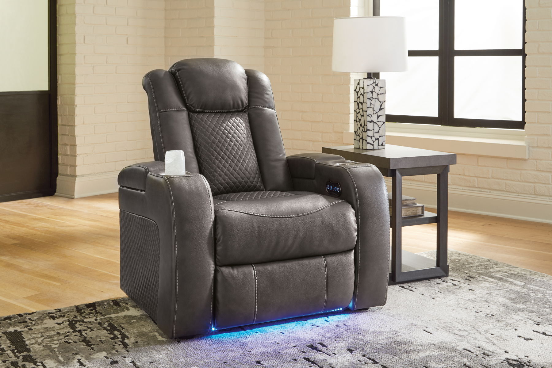 Fyne-dyme - Power Recliner/Adj Headrest - Image 9