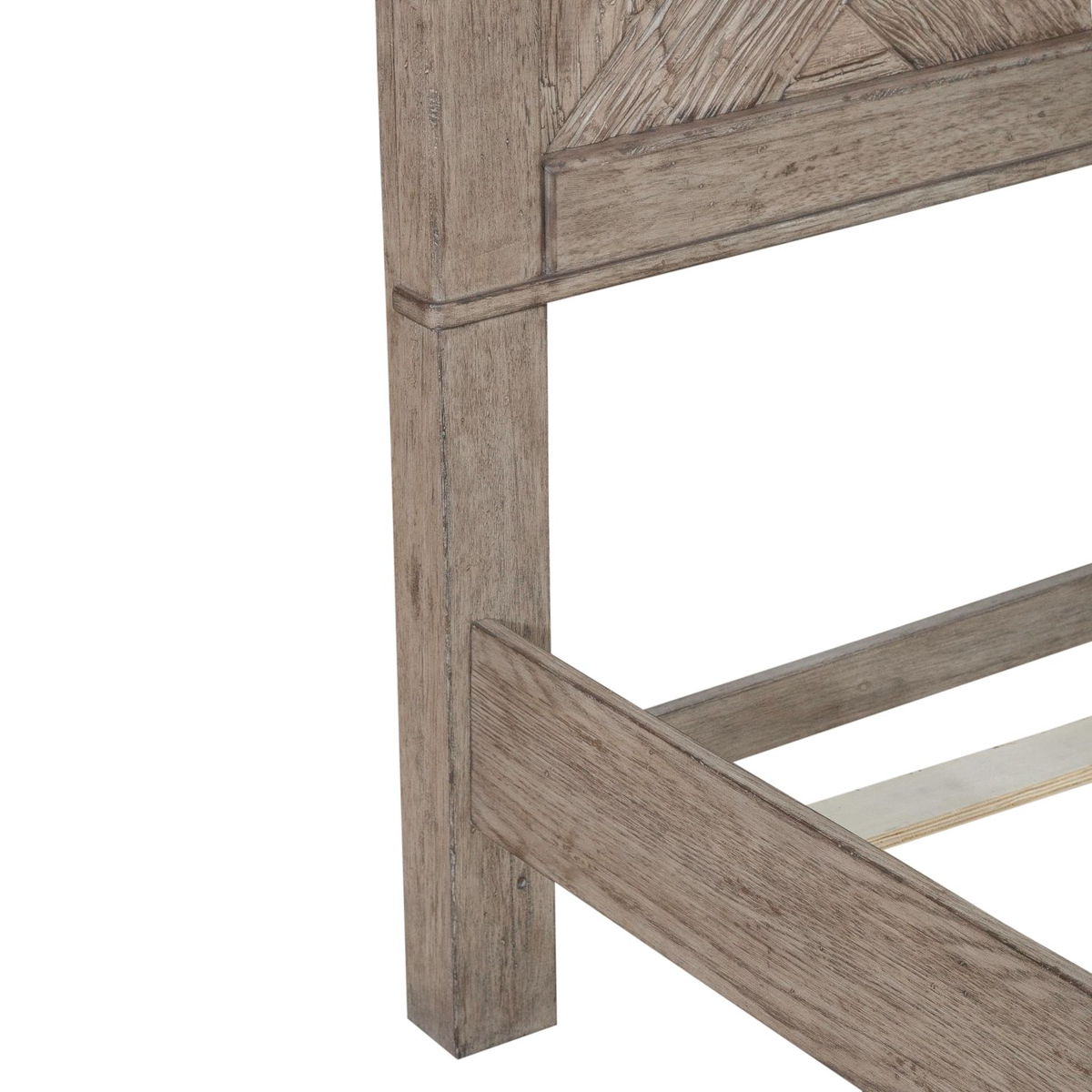 Skyview Lodge - King Panel Bed - Cobblestone - Image 3