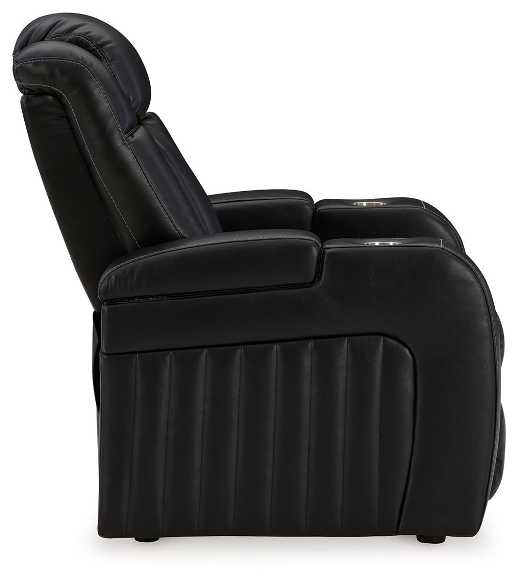 Caveman Den - Power Recliner/ Adj Headrest - Midnight - Image 10