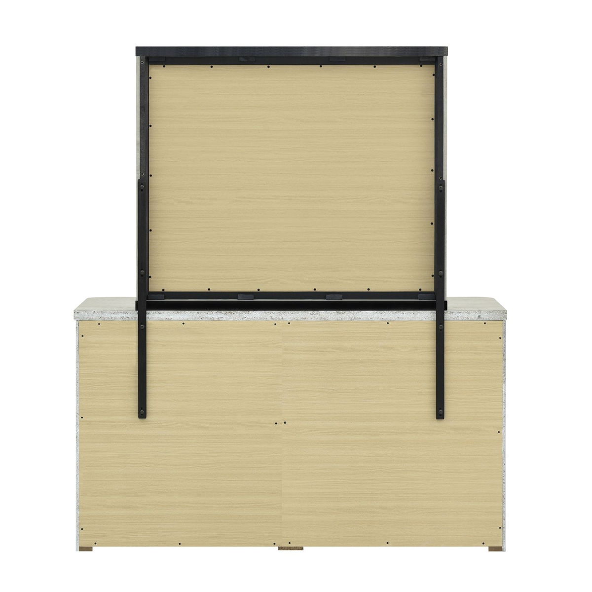 Modern Play - Dresser & Mirror - Natural White - Image 2