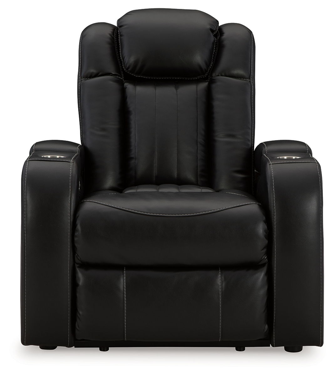 Caveman Den - Power Recliner/ Adj Headrest - Midnight - Image 2