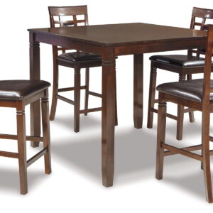 Bennox - DRM Counter Table Set (Set of 5) - Brown