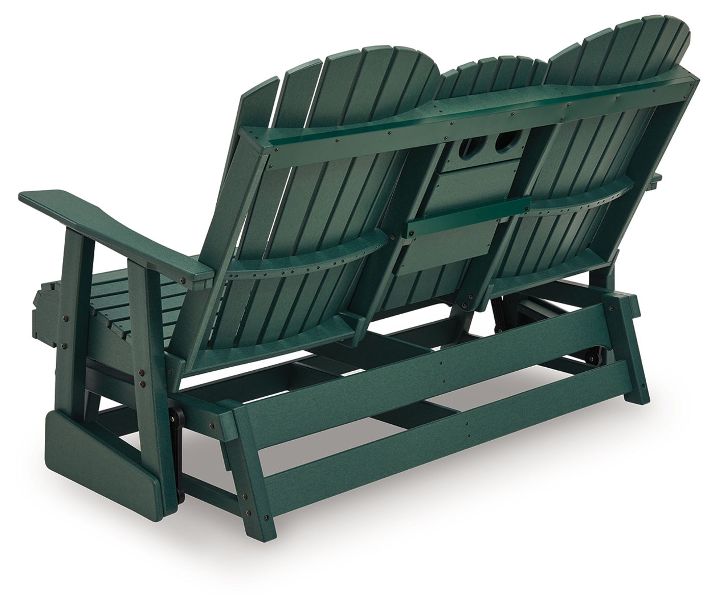 Shell Beach - Loveseat Glider - Green - Image 3