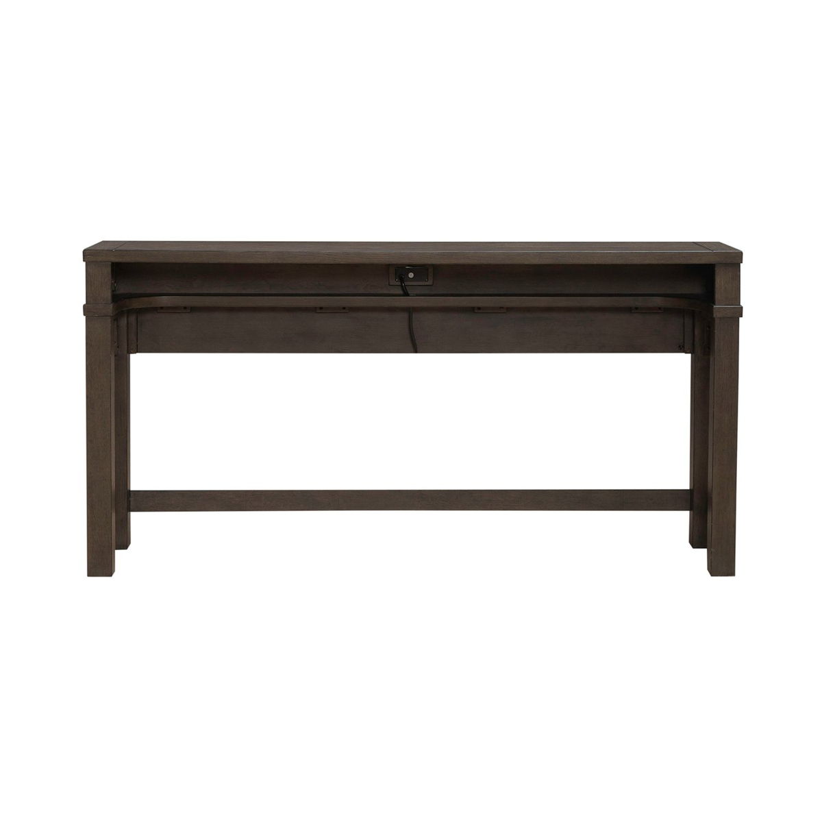 Cascade Falls - Console Bar Table - Satin Espresso - Image 5