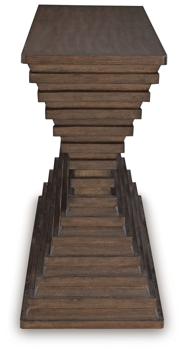 Hannodream - Sofa Table - Warm Brown - Image 4