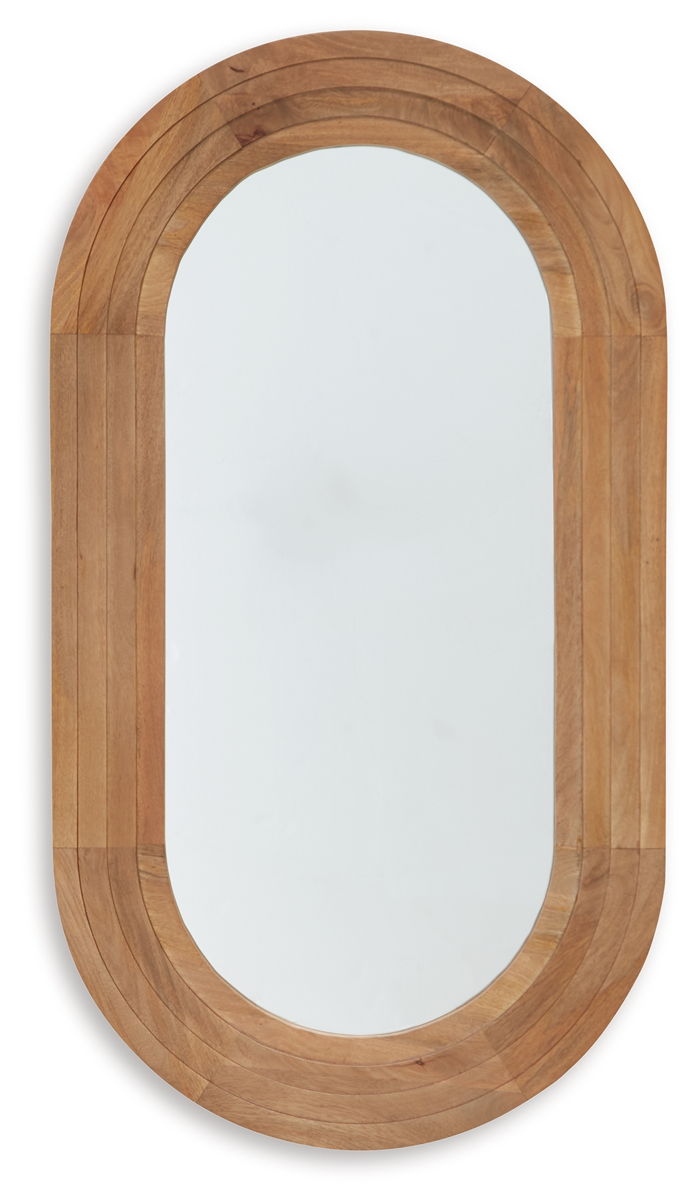 Daverly - Accent Mirror - Brown - Image 3
