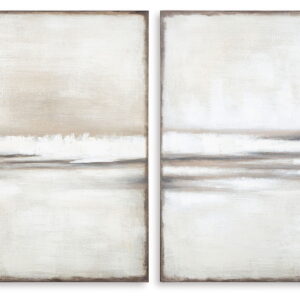 Brockdunn - Wall Art Set (Set of 2) - Tan / Brown