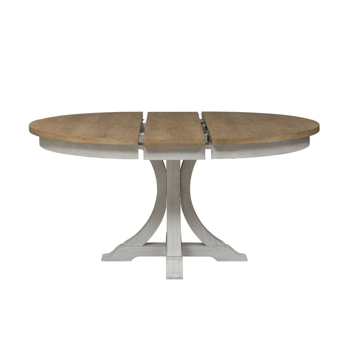 Farmhouse Reimagined - Pedestal Table - White - Image 4