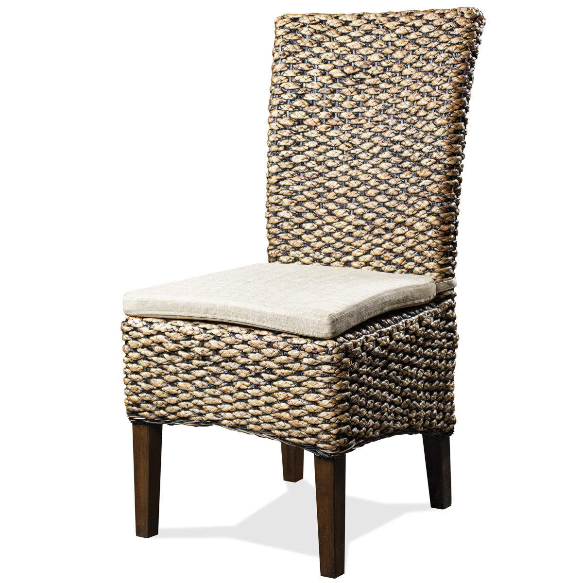 Mix-N-Match Chairs - Woven Side Upholstered Chair (Set of 2) - Hazelnut - Image 6