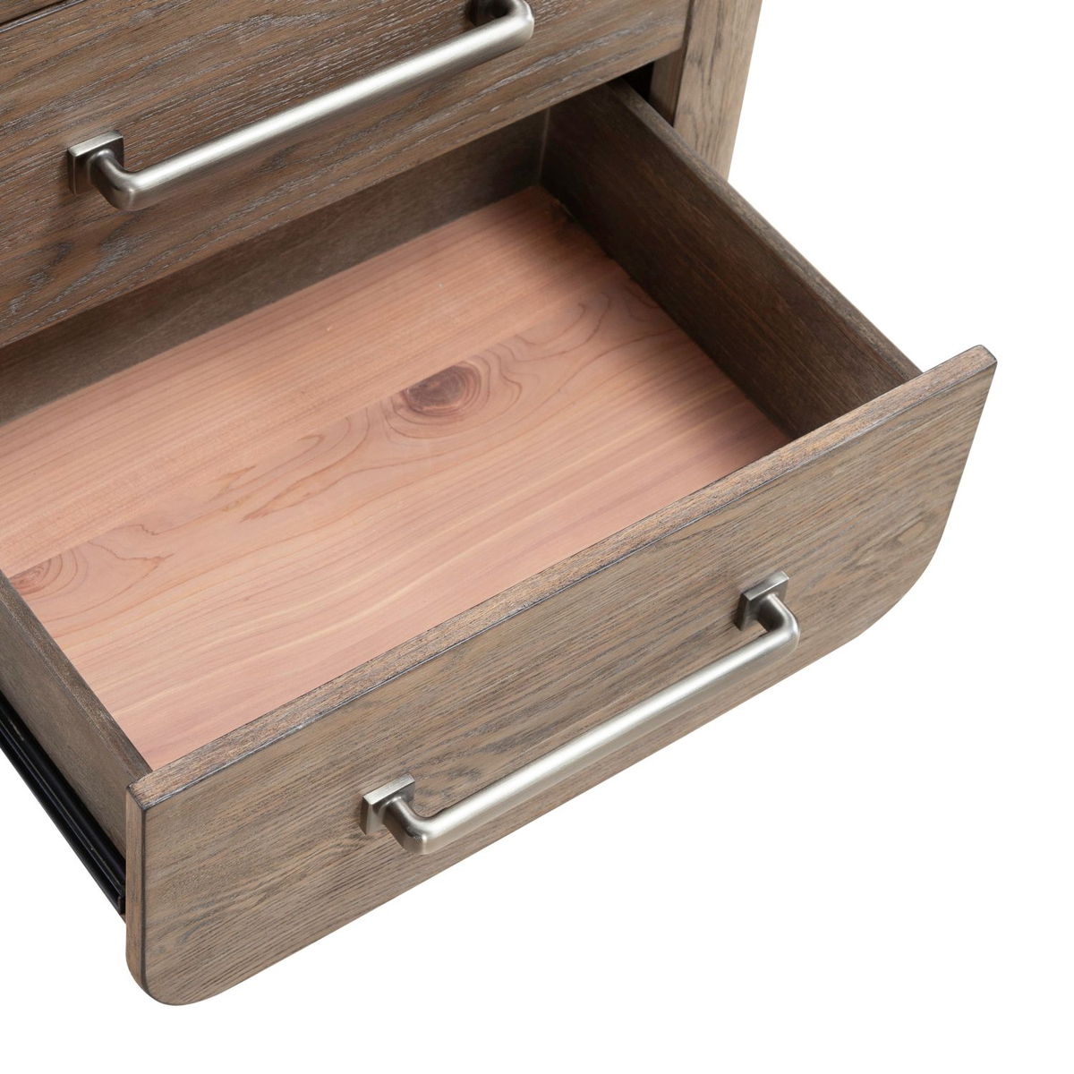 South Bend - Nightstand With Charging Station - Burnished Clay - Image 7