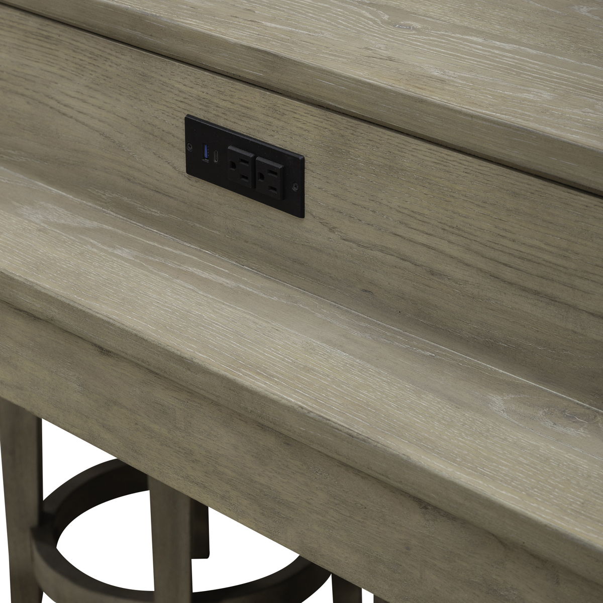 Brentwood - Console Bar Table - Sandstone - Image 6