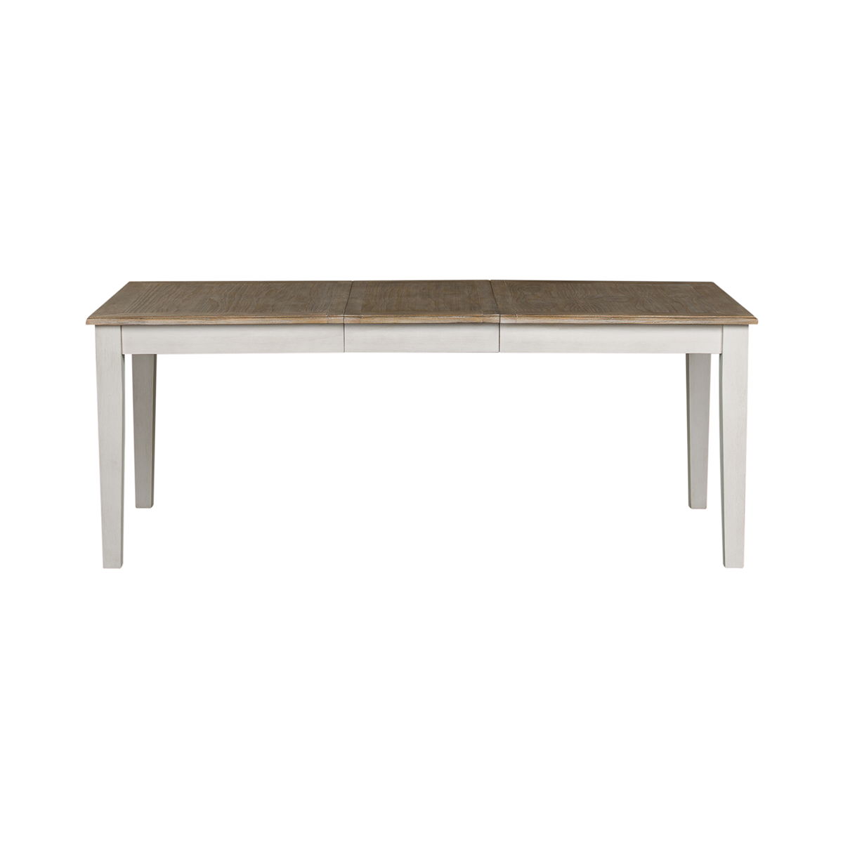Summerville - Rectangular Leg Table - Soft White Wash / Wirebrushed Gray - Image 5
