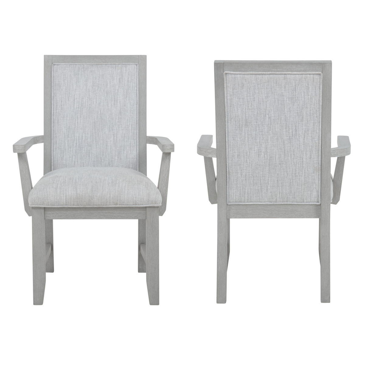Fiona - Dining Arm Chair (Set of 2) - Mist Gray - Image 7