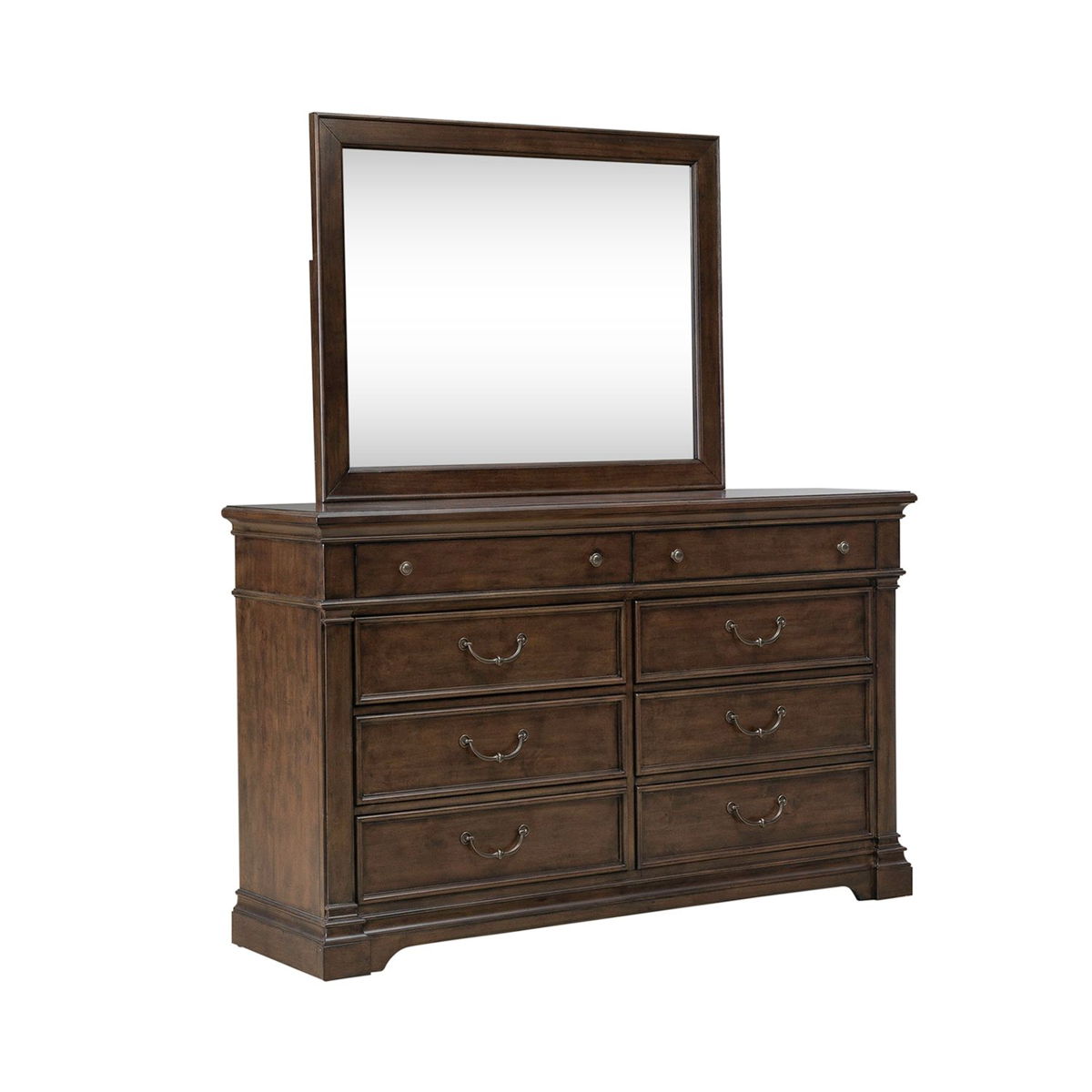 Arden Road - Dresser & Mirror - Satin Cherry - Image 4
