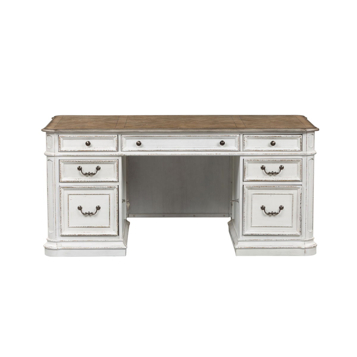 Magnolia Manor - Desk - Antique White - Image 12