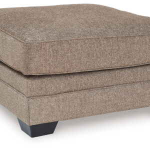 Cannonbrook - Oversized Accent Ottoman - Nutmeg