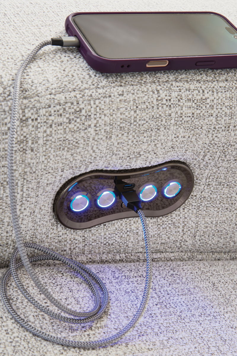 Modmax II - Reclining Sectional - Stone - Image 6